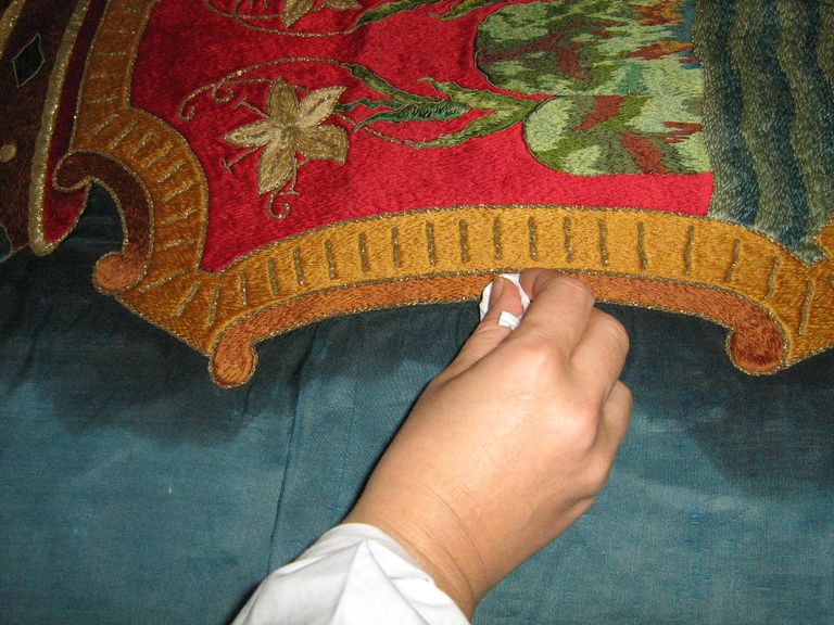 pulitura a secco per tamponamento